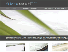 Tablet Screenshot of fibretechnz.com